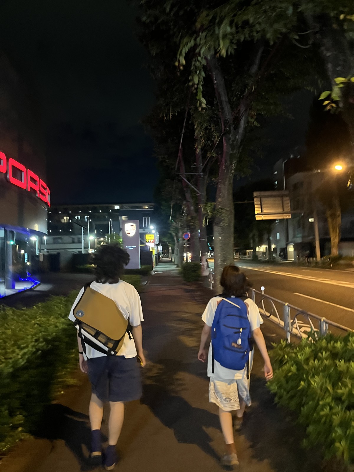 夜のピクニック