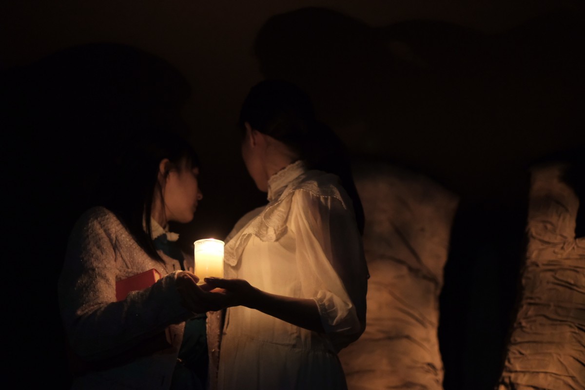 『おいてきぼりの桜の園』（2021年　撮影：佐々木啓太）