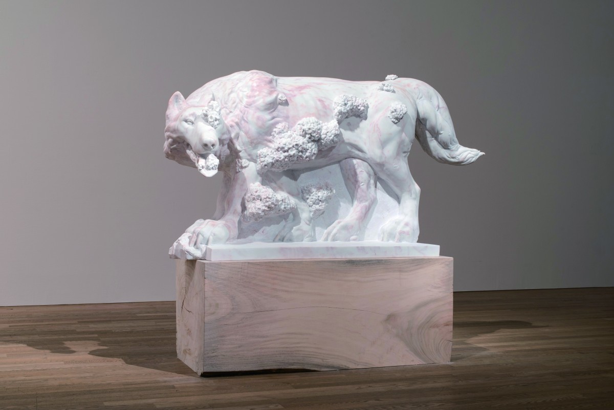 「サクラオオカミ」2016年制作　東京藝術大学大学美術館収蔵