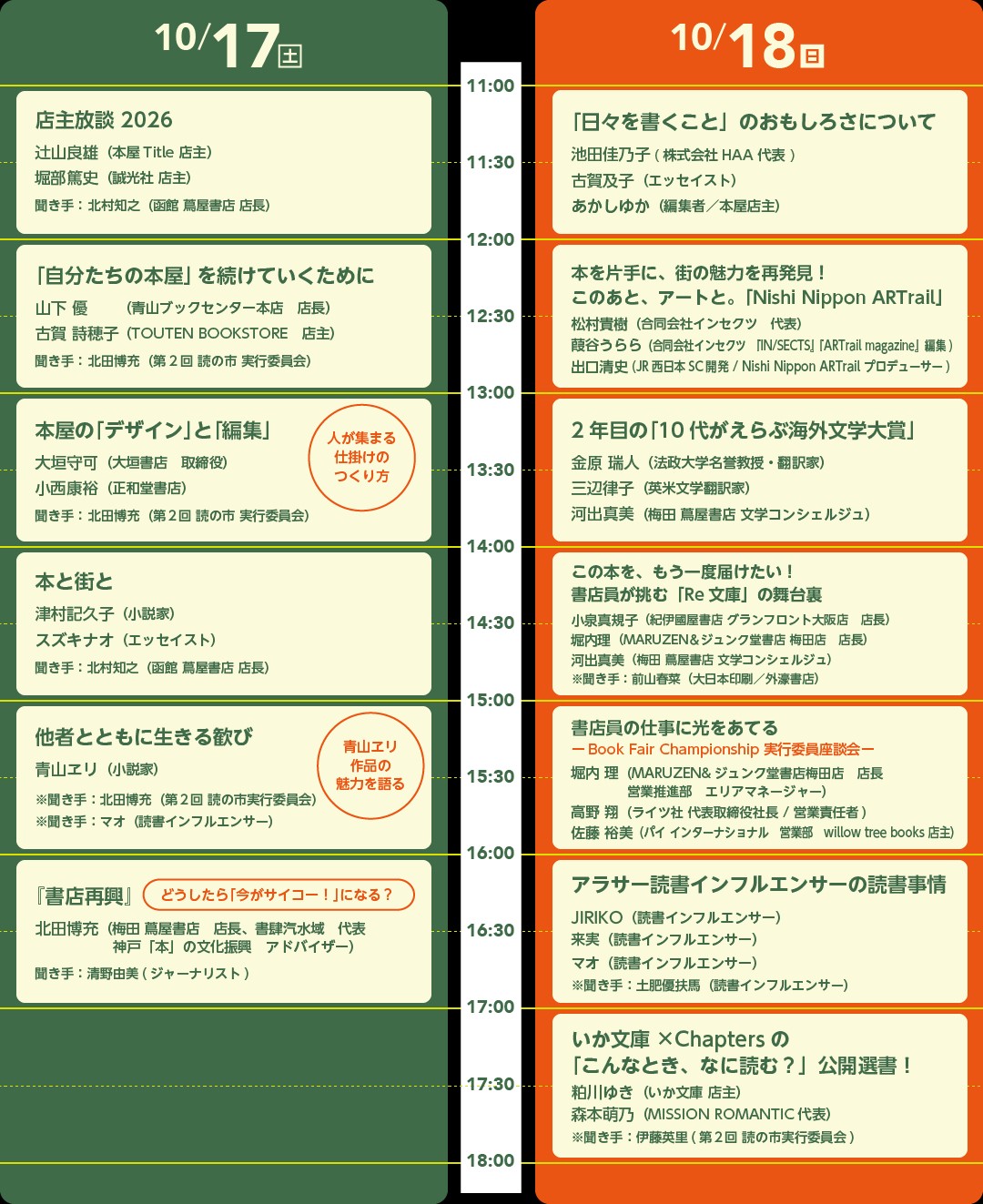 書ききれないのでスケジュールデータを貼りますね