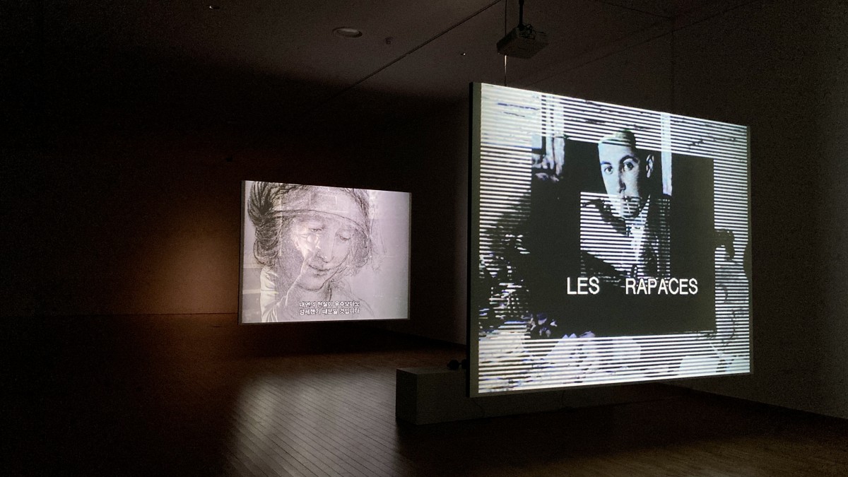 ゴダールから始まり、90年代〜10年代のものを中心に日替わりの展示も