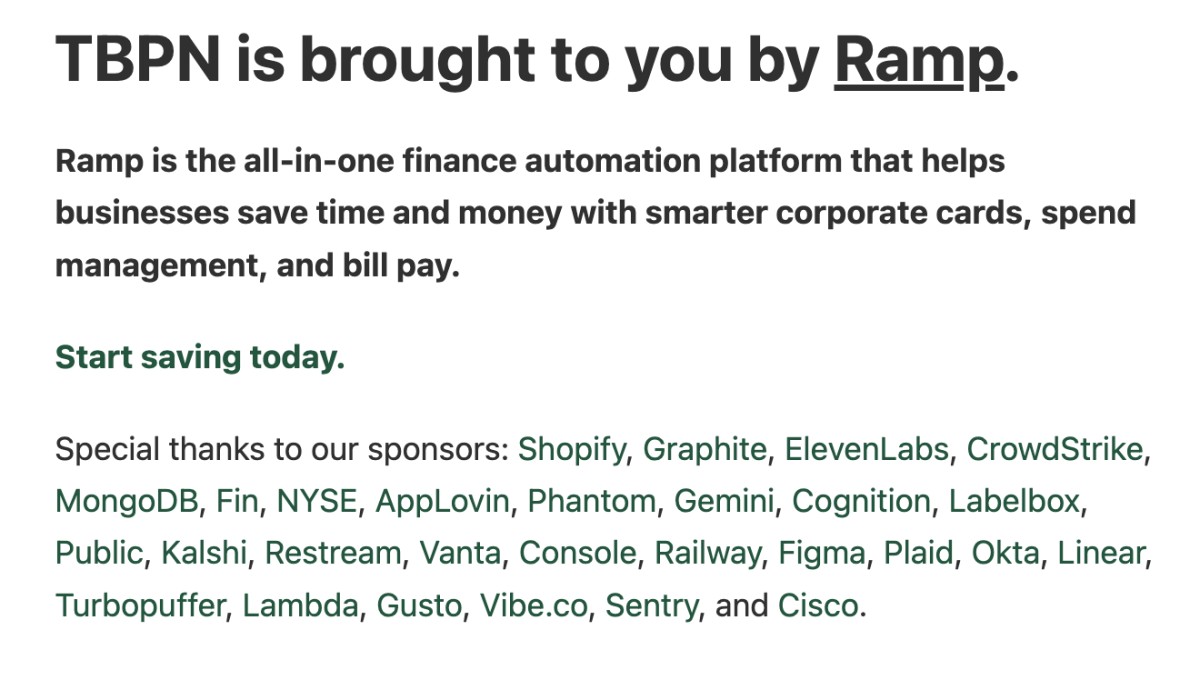 TBPN 2026/3/19配信分より