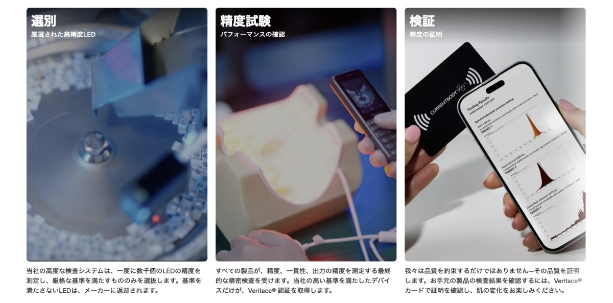 ヴェリタス品質保証