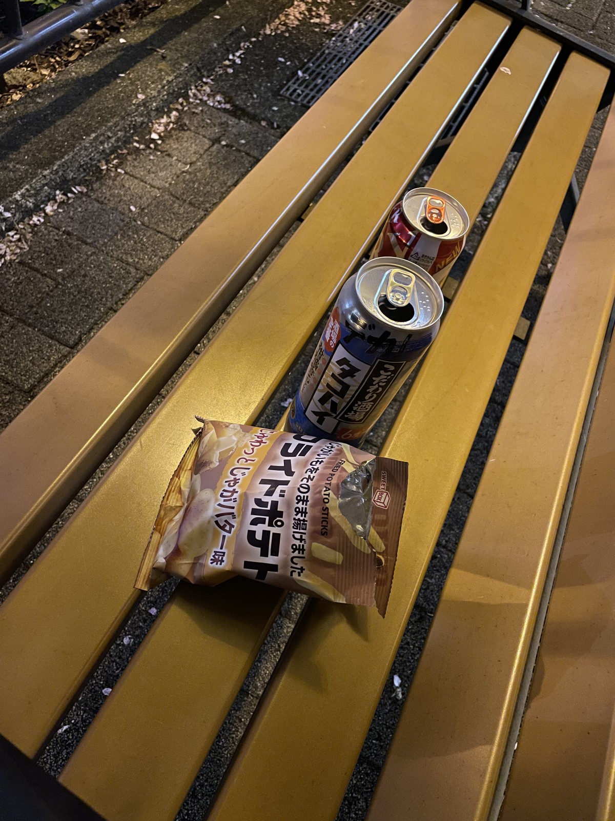 このフライドポテトのスナックが結構好きです