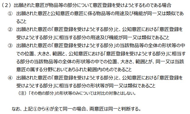 意匠審査基準&amp;nbsp;第III部　意匠登録の要件&amp;nbsp;第2章　新規性・創作非容易性 第1節 新規性 p3&amp;nbsp;