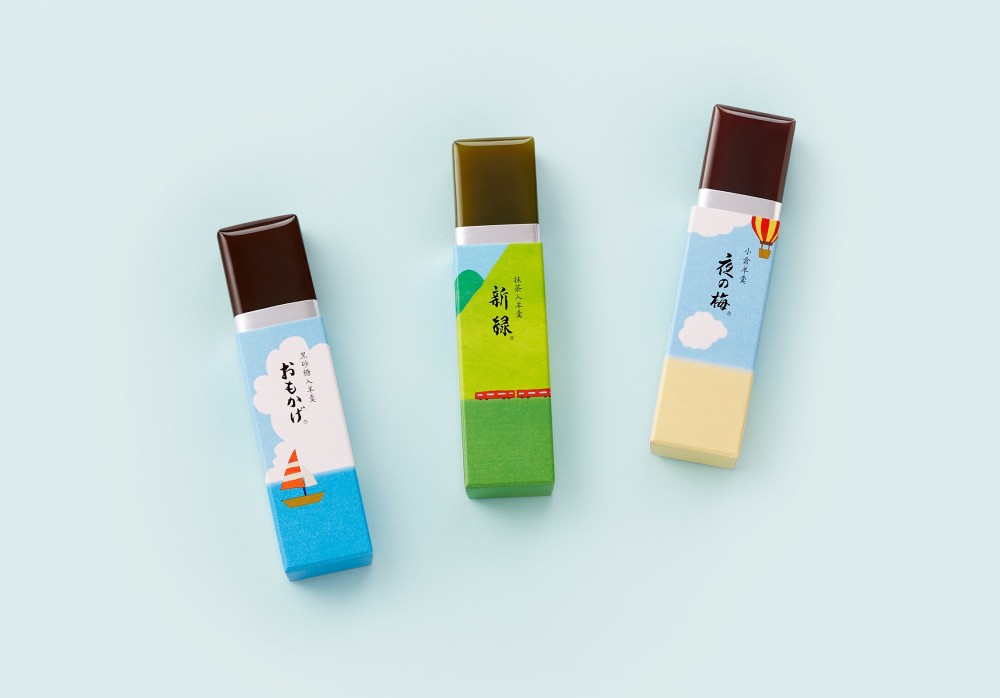 祖父母の時代から、やっぱり推しだね「とらやの羊羹」小形羊羹の夏パッケージが可愛い（画像クリック）