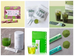 スティック青汁ランダム（青汁の進化イメージを伝えたいだけなので、選定に深い思い入れやPRの意図はありません。）