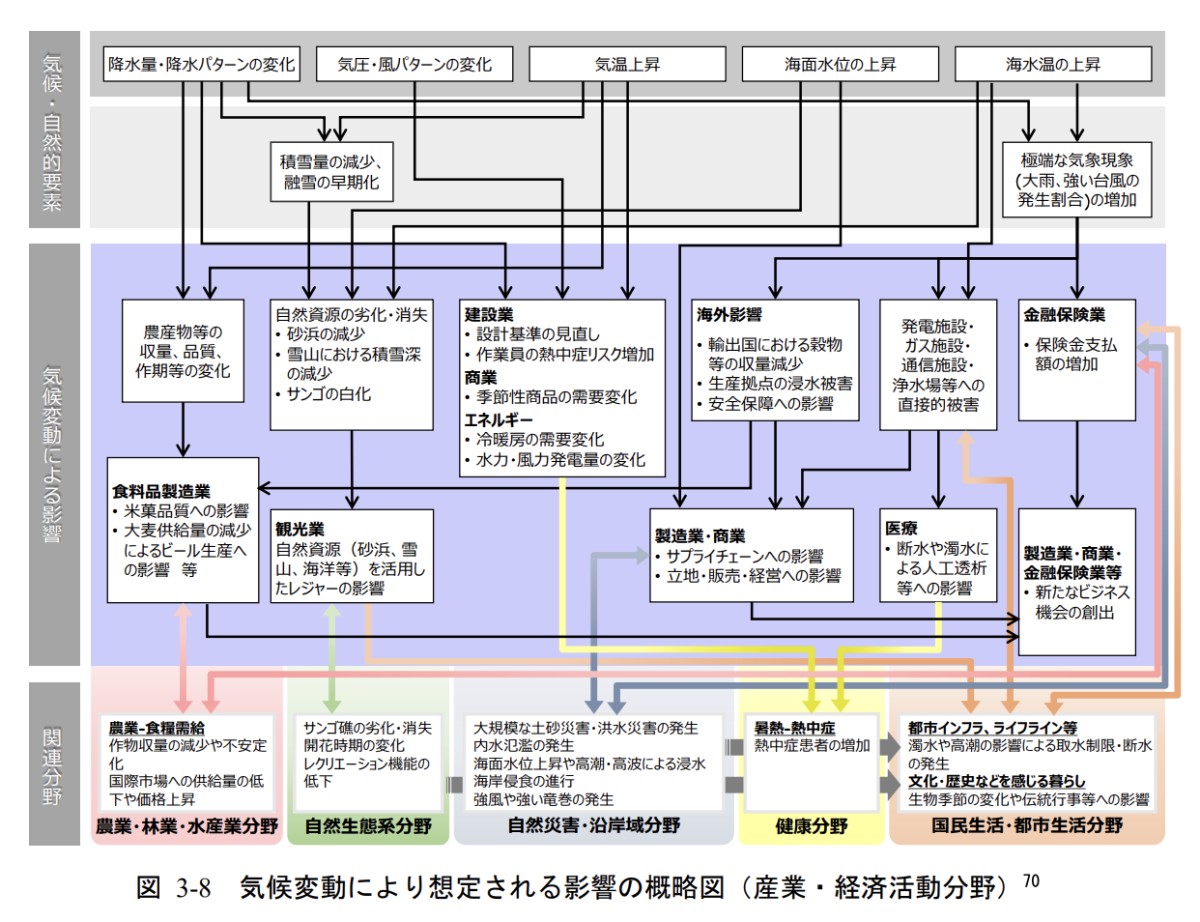image credit: 第3次気候変動影響評価報告書(詳細)p.245