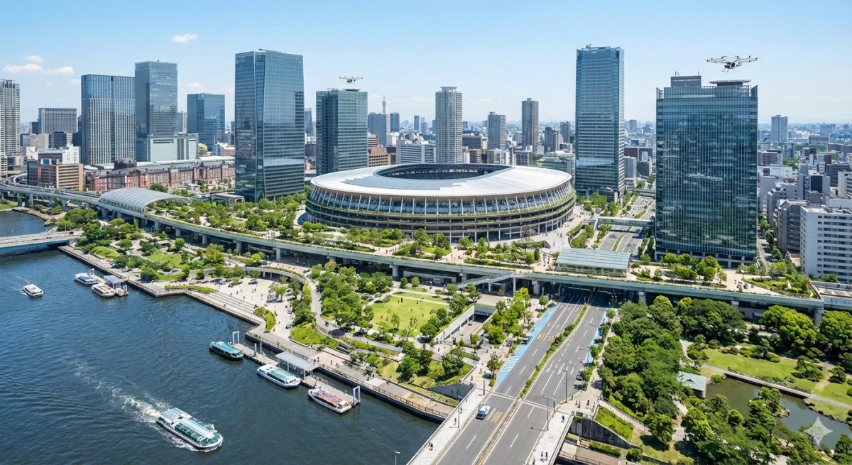 AIの作った再開発イメージ写真