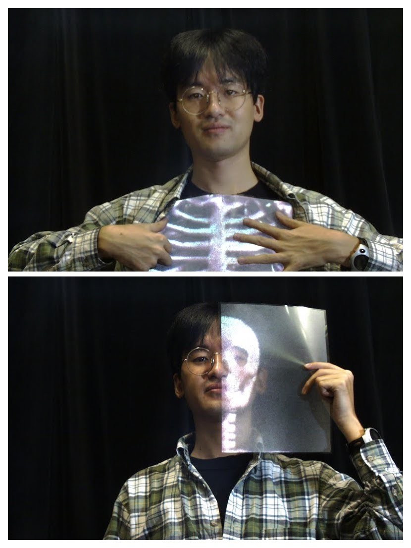 X'tal Vision: 再帰性投影技術 Retroreflective Projection Technology (RPT)