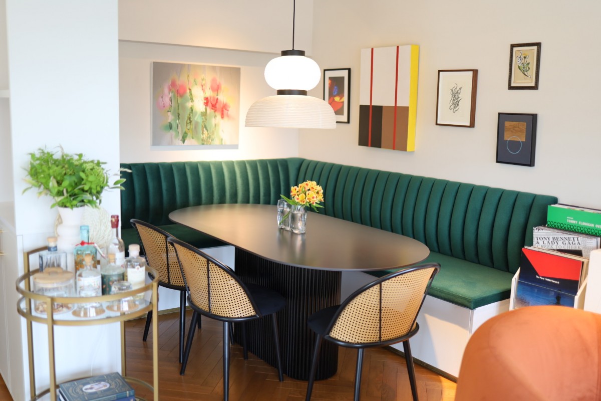 万人ウケをまるっと無視して、個人的趣味全開で作ったダイニングエリア。