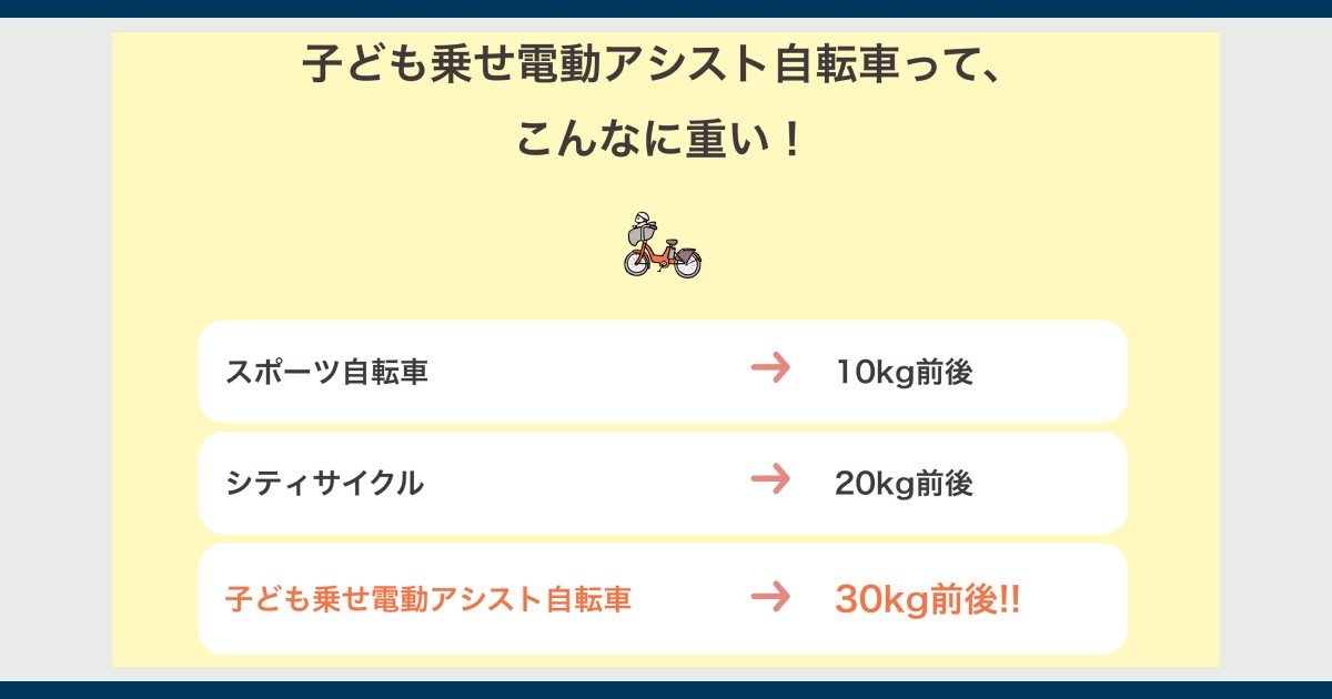 「子ども乗せ自転車」を安全に乗りこなす５つのポイント