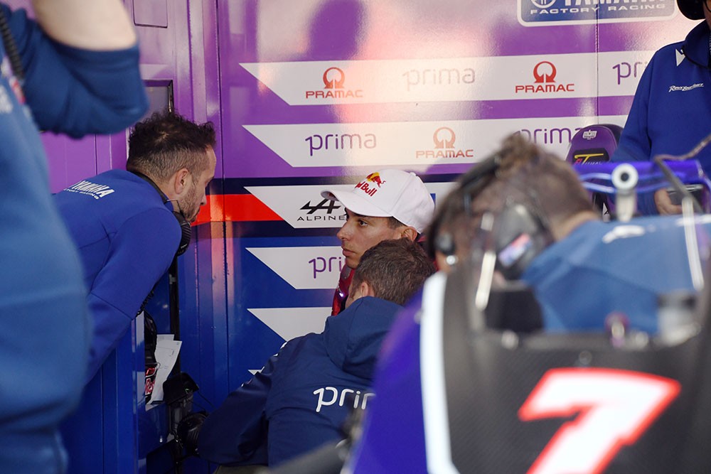 ラズガットリオグルのピットにアンドレア・ドヴィツィオーゾの姿もあった&copy;Eri Ito