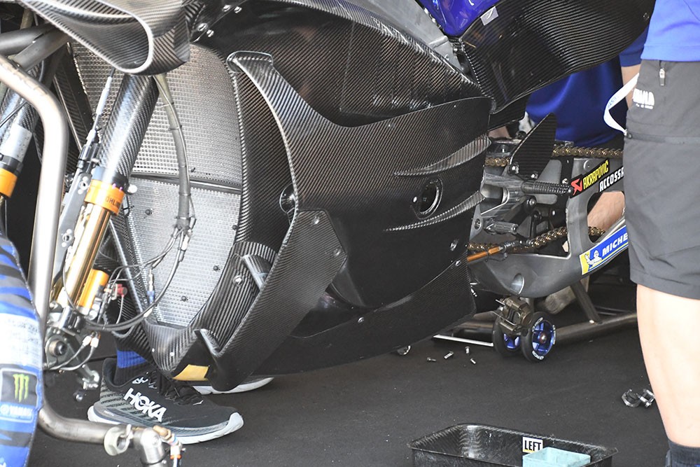 テストライダーのマシン。さらに空力デバイスの形状が少し異なっている&copy;Eri Ito