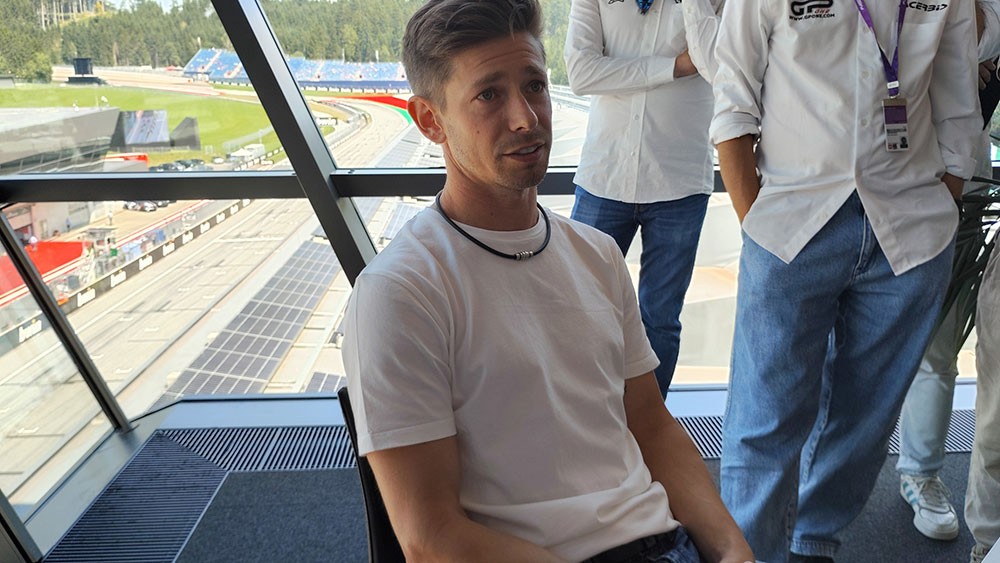 オーストリアGPでは、現地に来ていたケーシー・ストーナーの囲み取材が特別に設けられた。これはメディアセンターで行われ、時間も長めだった。こうした特殊ケースもある&copy;Eri Ito