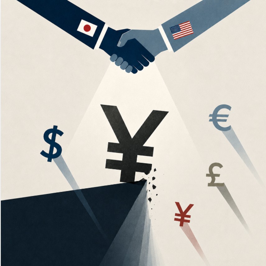 円は米ドルだけでなく、ユーロやポンド、人民元に対しても安くなっている