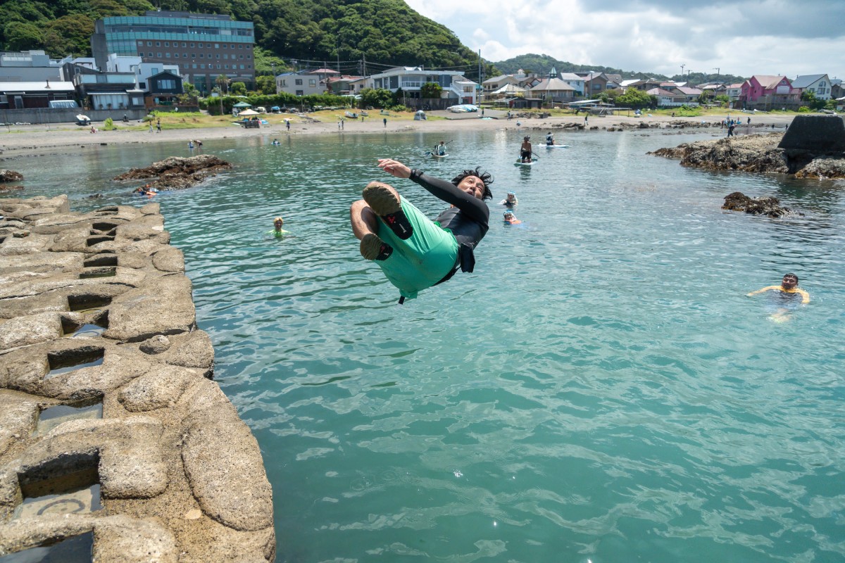 本文とあまり関係ありません。空中を漂うあたし。photo by Miho Oyoshi