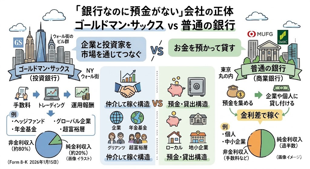 採用率1%未満、純利益171.8億ドル。ゴールドマン・サックスのビジネス