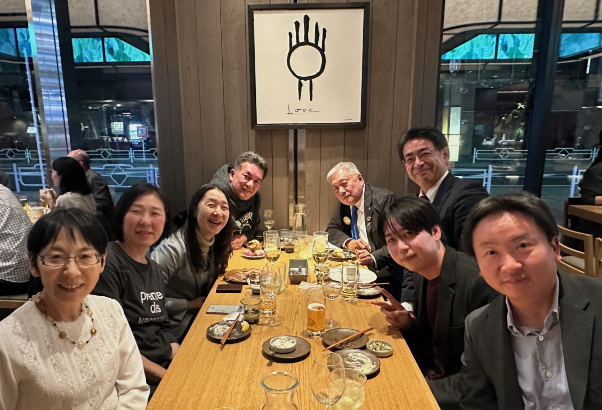 第14回パル通信サポートメンバー交流会(店員さんに撮影して頂きました)