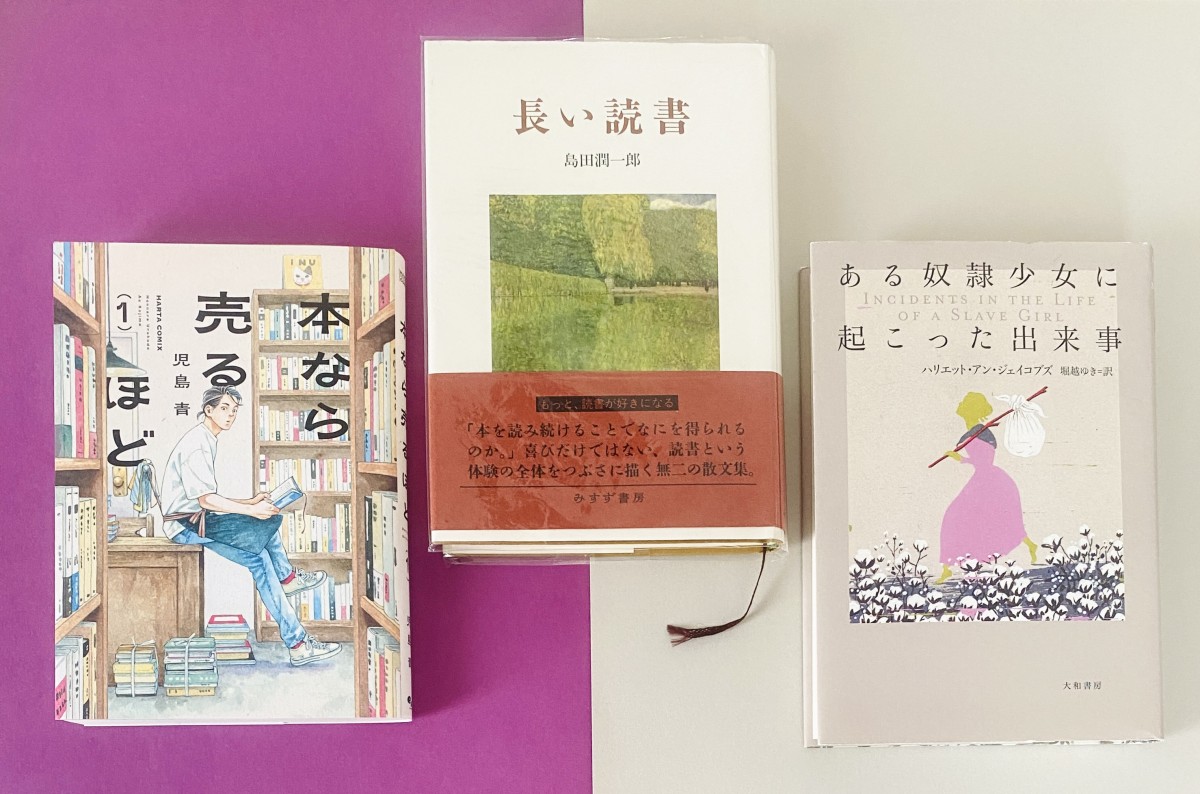 一番右の『ある奴隷少女に起こった出来事』は、たまたまみつけた翻訳本ですが、ちょっと興味深い仕掛け(?)があって、なんだかすごい本の予感しかしない...（いずれ紹介したい）