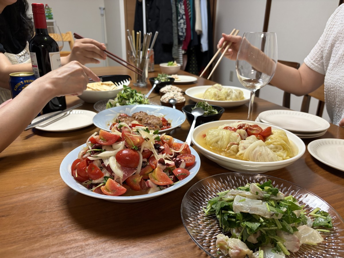 すごすぎる料理の数々。