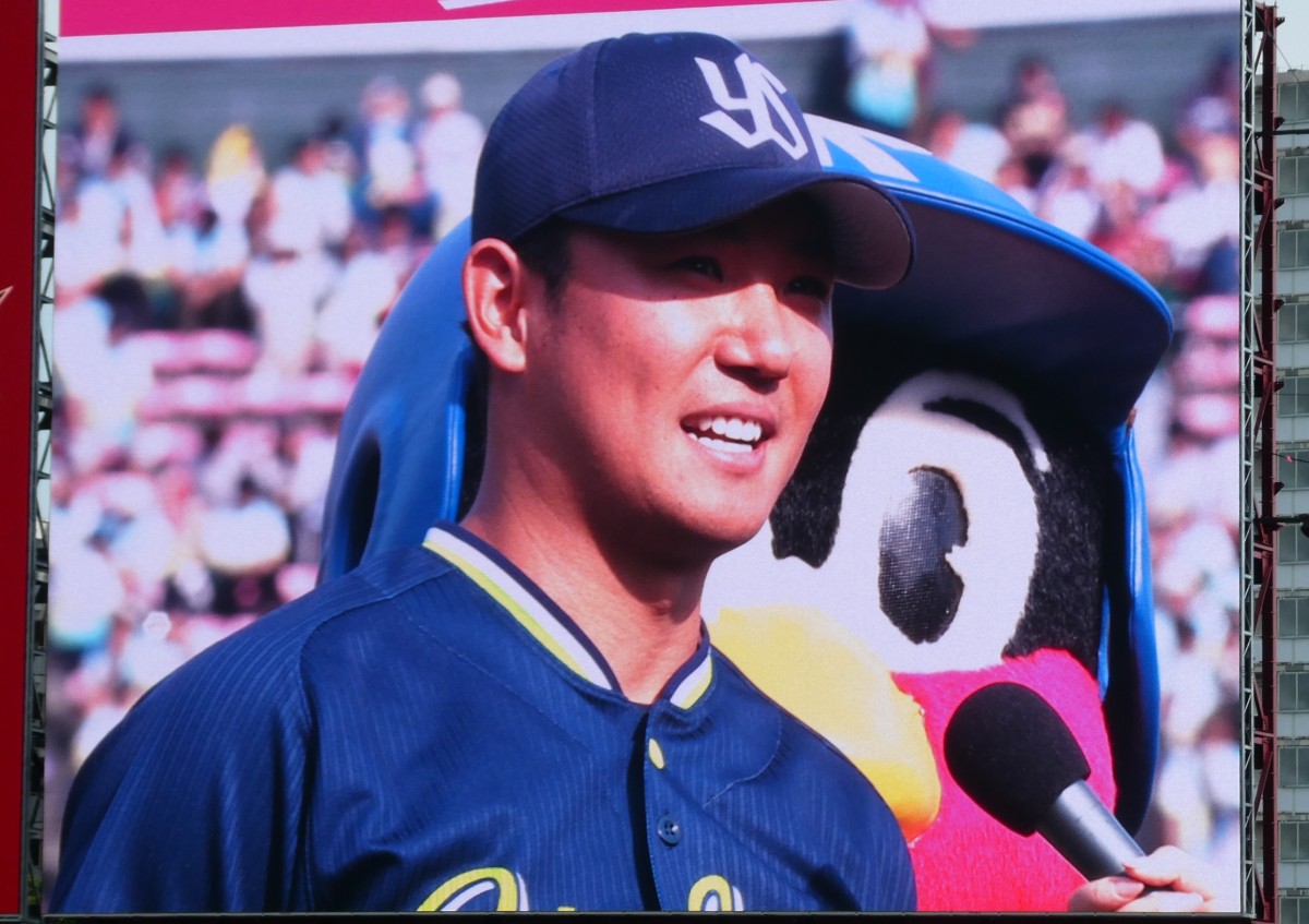 5月31日・楽天戦でのヒーローインタビュー