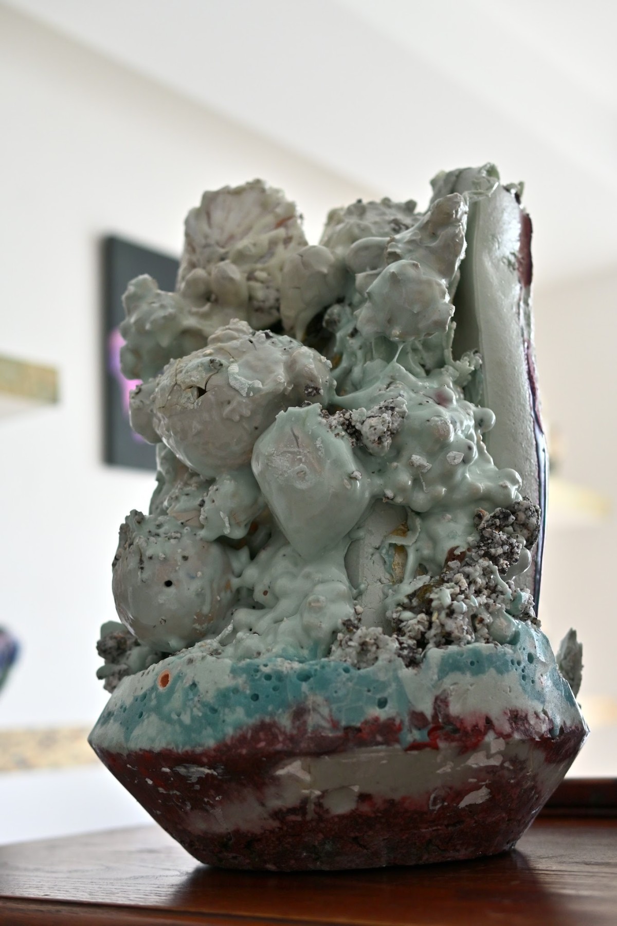 木ノ戸久仁子『稀晶石 ミネラロイド』(写真提供:白白庵)