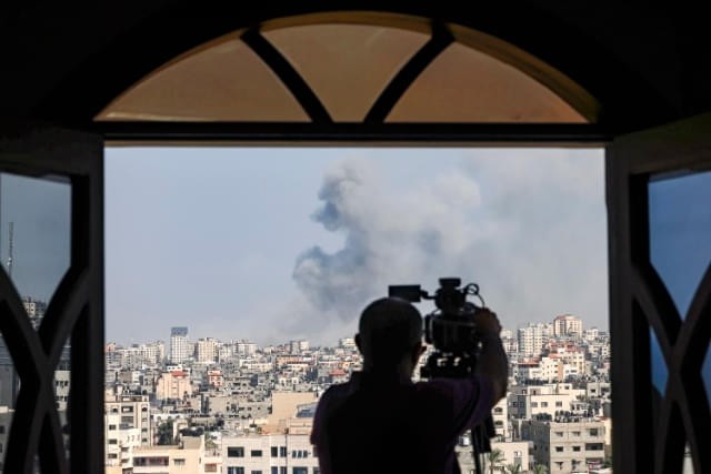 『インサイド・ガザ　封鎖の内側から』© Mohammed Abed / AFP