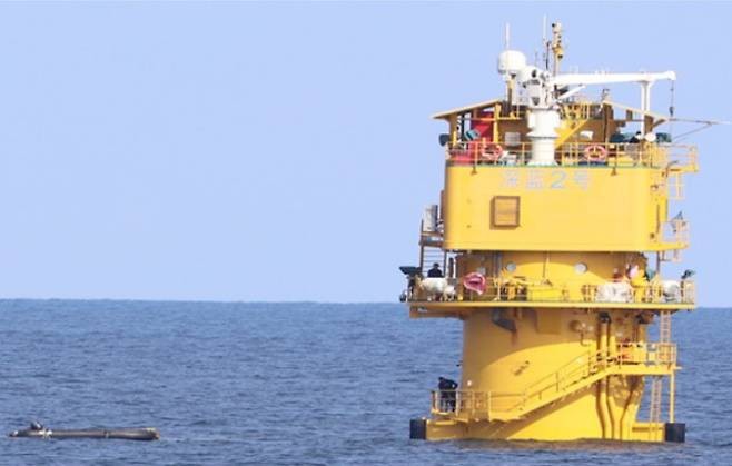 3つある構造物のうち一つ。共に民主党・イビョンジン議員室提供。