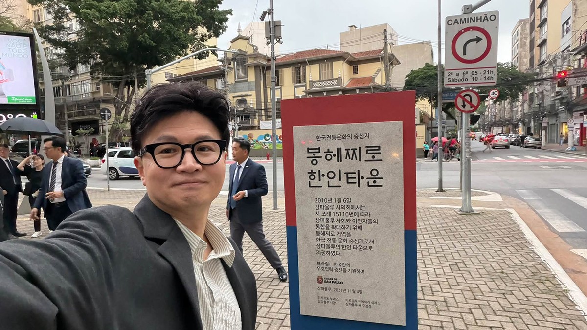 韓東勲議員。同氏のfacebookより引用。