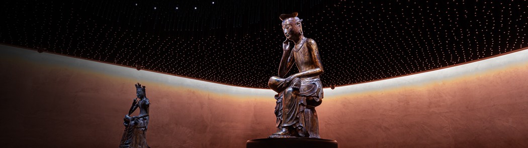 「思惟の部屋」の様子。同博物館HPより。