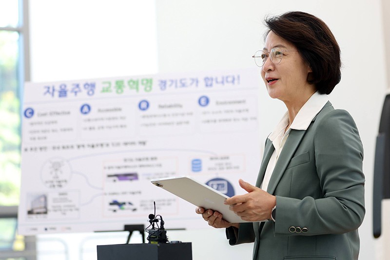 秋美愛・京畿道知事。同氏のXより引用。