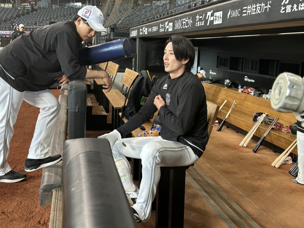 周東佑京、4三振からの逆襲「気持ちが勝つように」 | 田尻耕太郎の鷹バン！