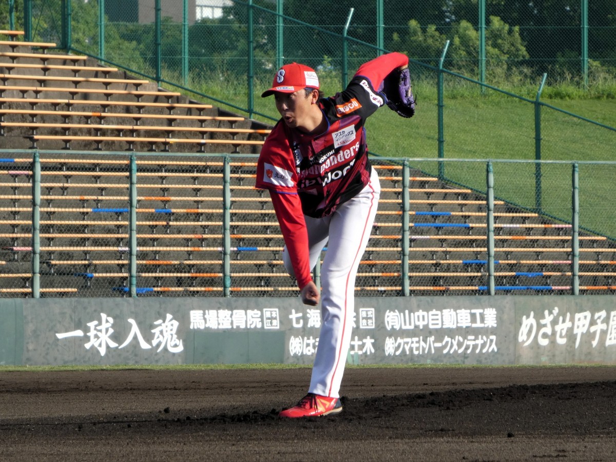 先発した山田