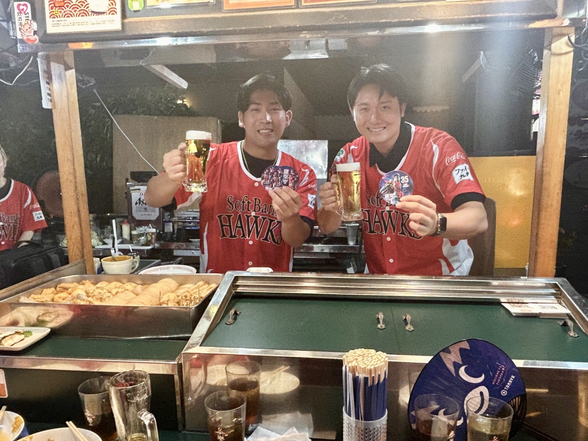右が高橋純平さん、左が三代祥貴さん