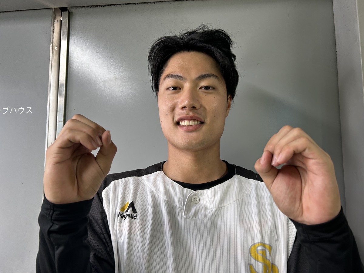 【渡邊】 渡邉陸、ホークス第13代「背番号00」で新たな決意。チーム捕手事情は