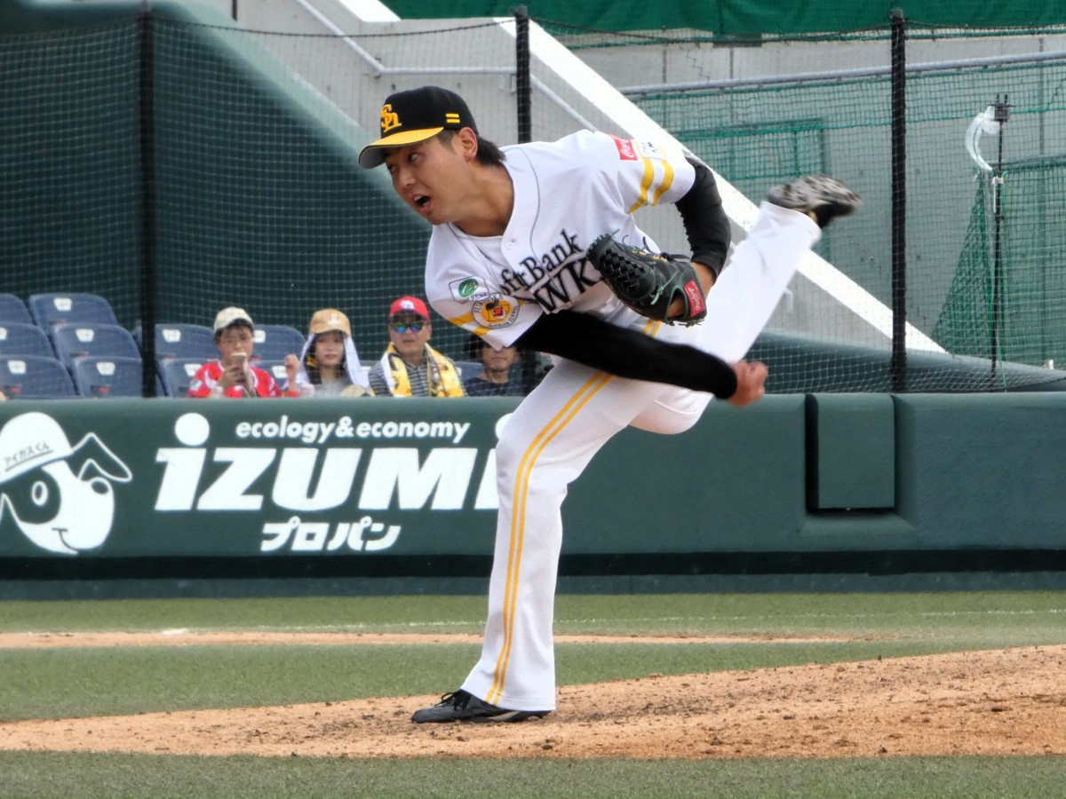 2軍公式戦デビューを果たした内野投手