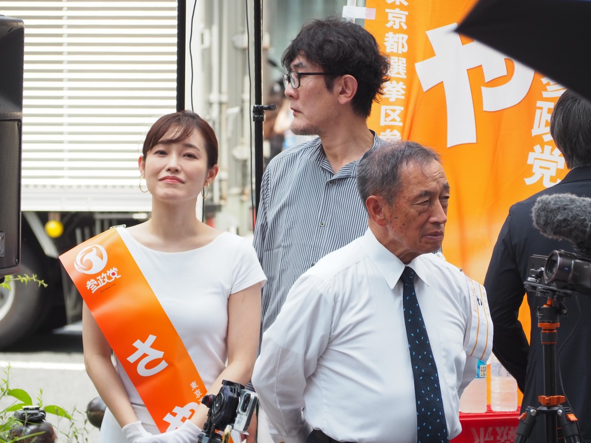 （さや候補とその師匠的存在・三橋貴明氏、田母神俊雄氏）