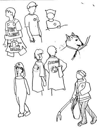 右上の人の帽子はいわゆる「プッシーハット」。装いを通じて複数の社会問題に関心を持っていると示すこともできる。