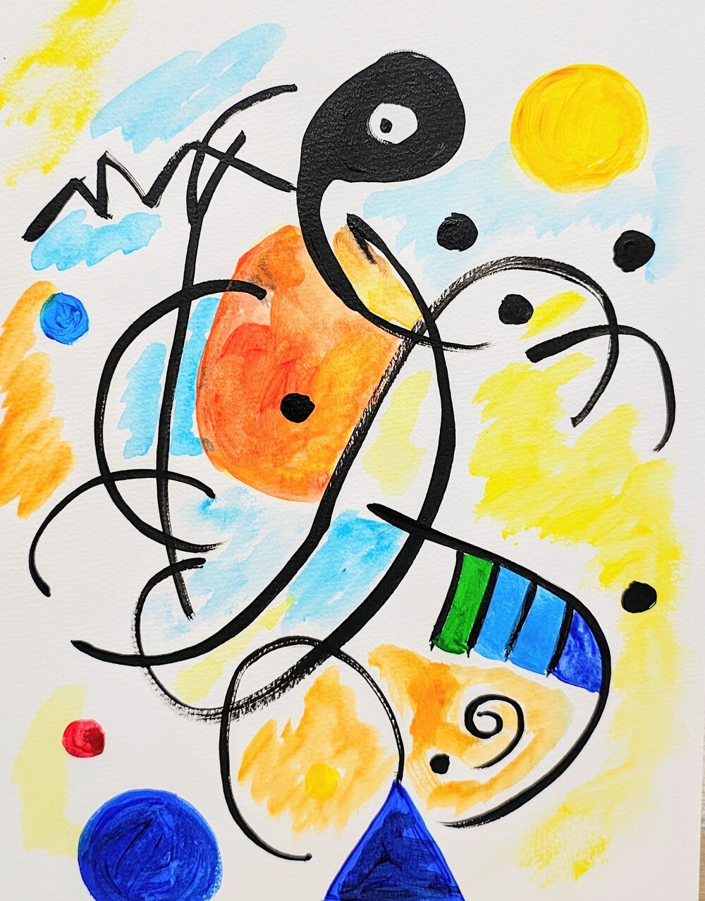 アクリル絵の具