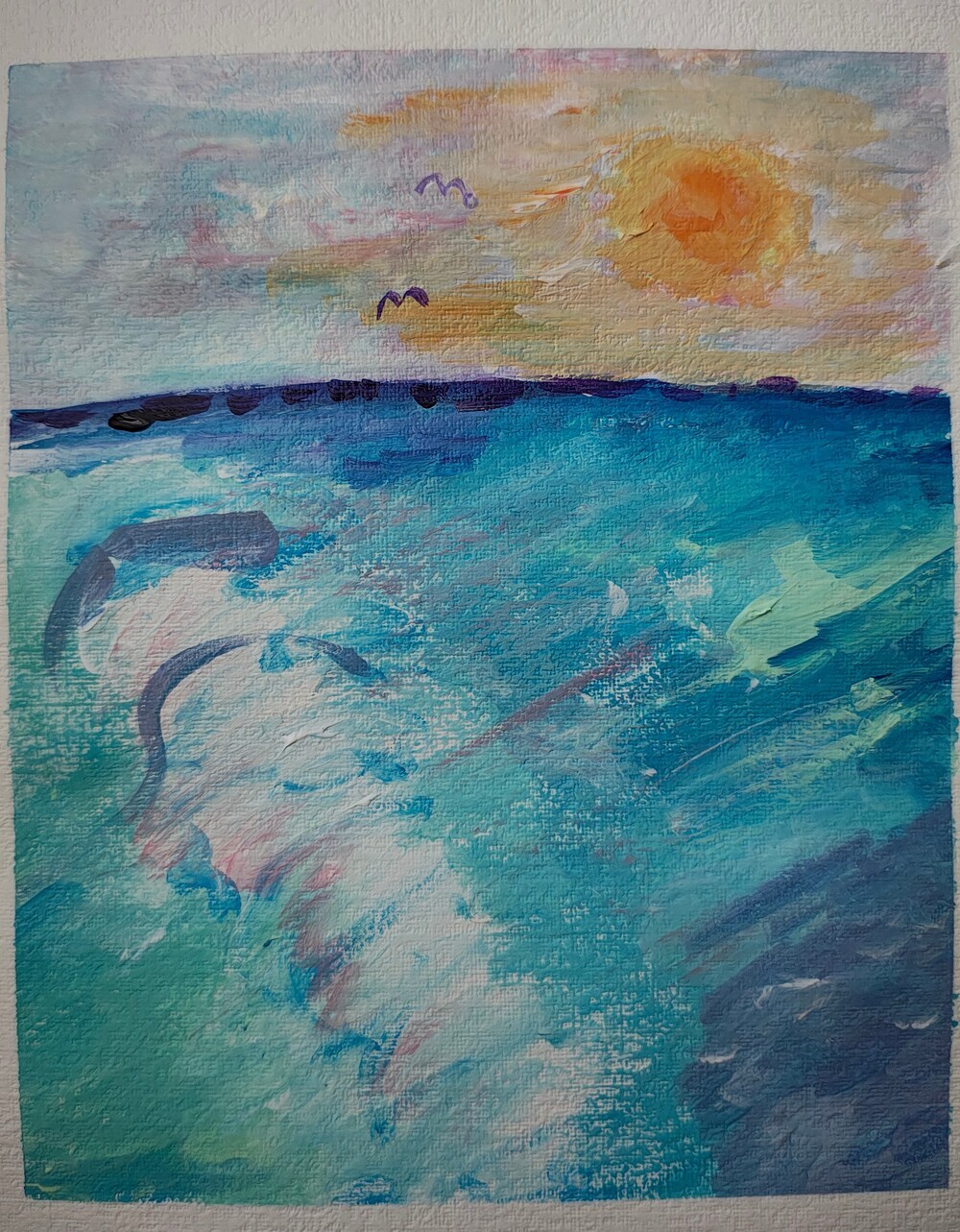 アクリル絵の具