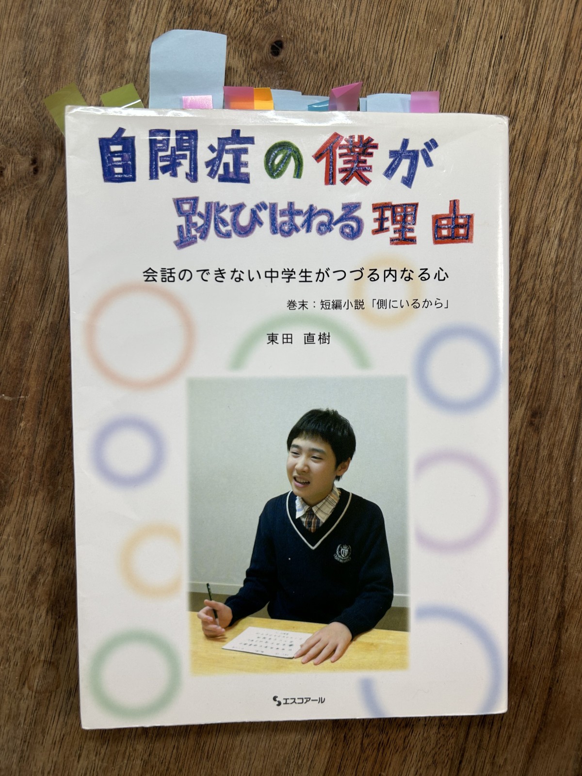 発売された当時の装丁。読むたびに別の付箋がついていきます。（クリックでAmazonにとびます）