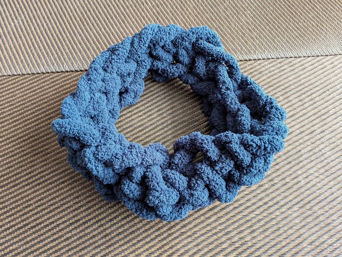 鳥の巣みたい。これもハンドクラフトの味、ということにしておく