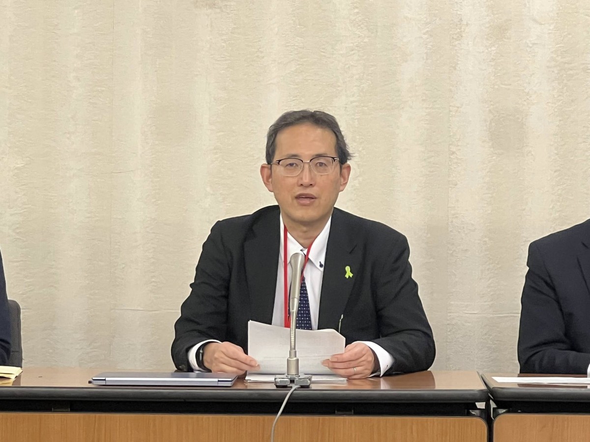 天野慎介理事長