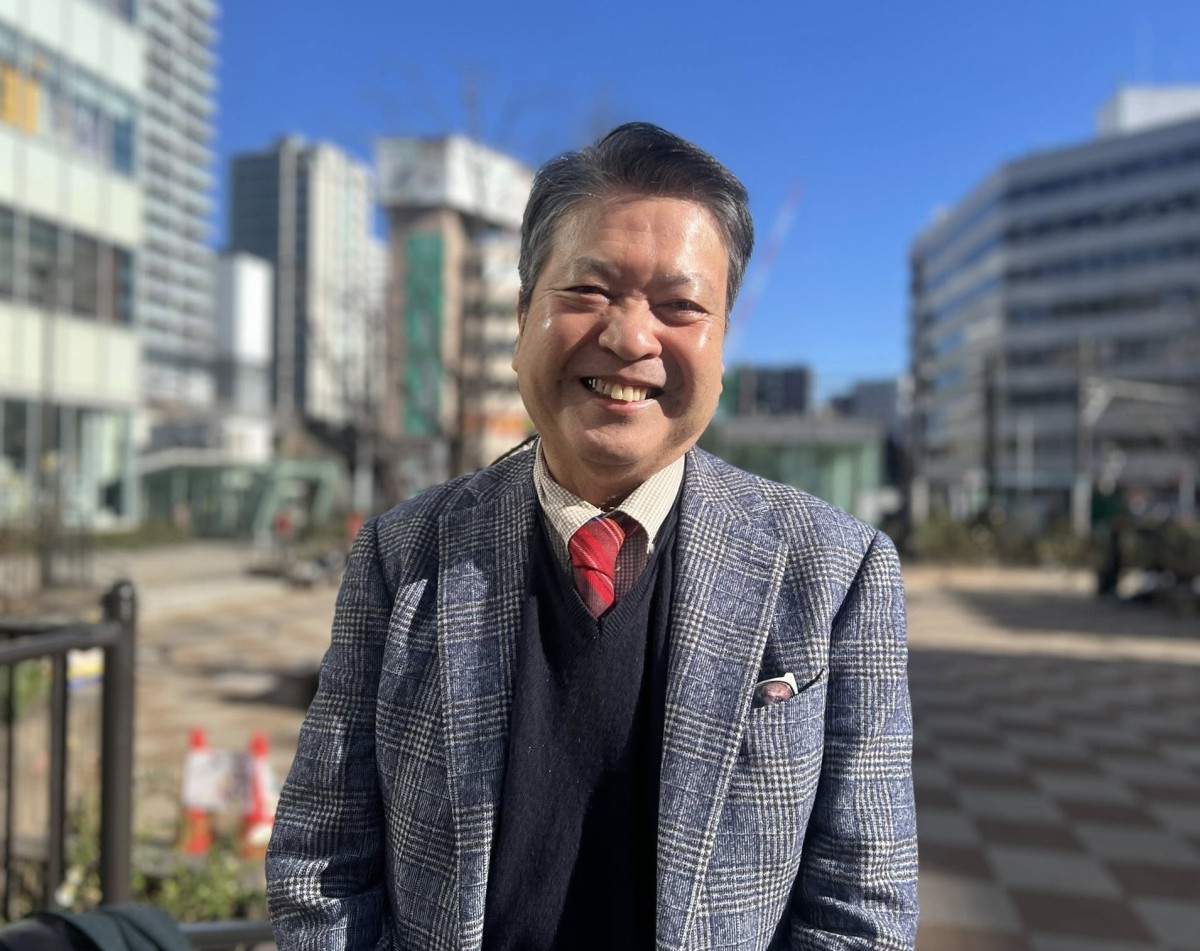 藤坂康司さん（撮影・岩永直子）