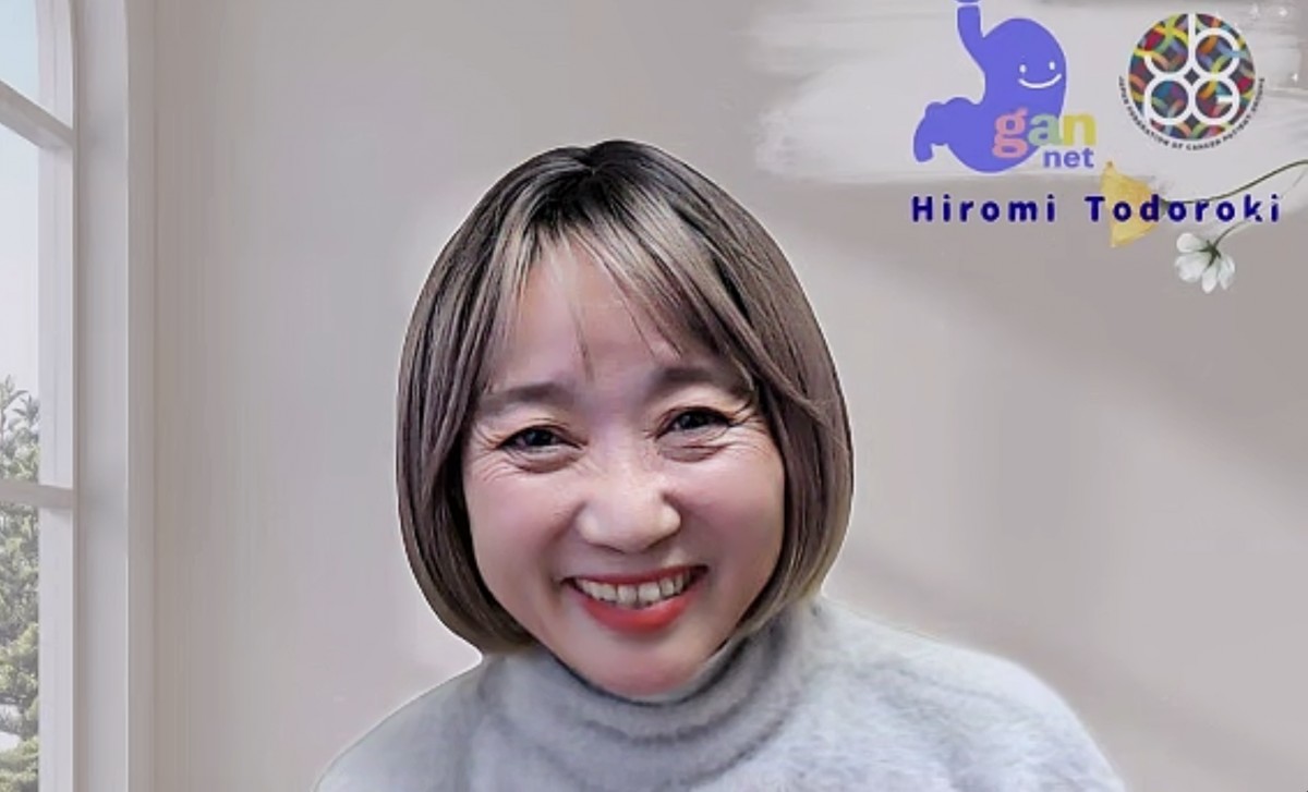 免疫チェックポイント阻害薬「キイトルーダ」を含む抗がん剤治療が奏功し、体調がいいという轟浩美さん