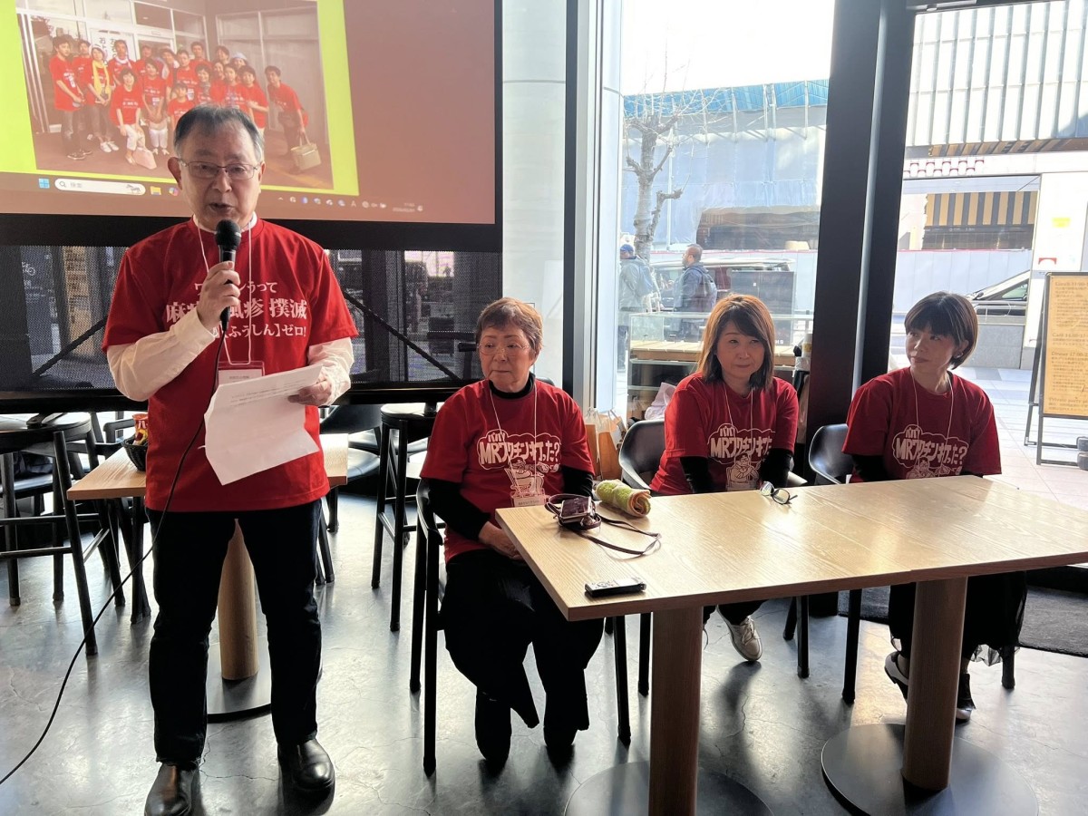 hand in handの活動を讃える太田文夫さん