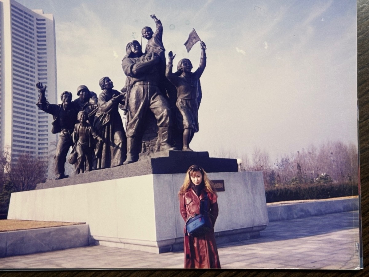 初めての海外旅行は北朝鮮だった（雨宮処凛さん提供）