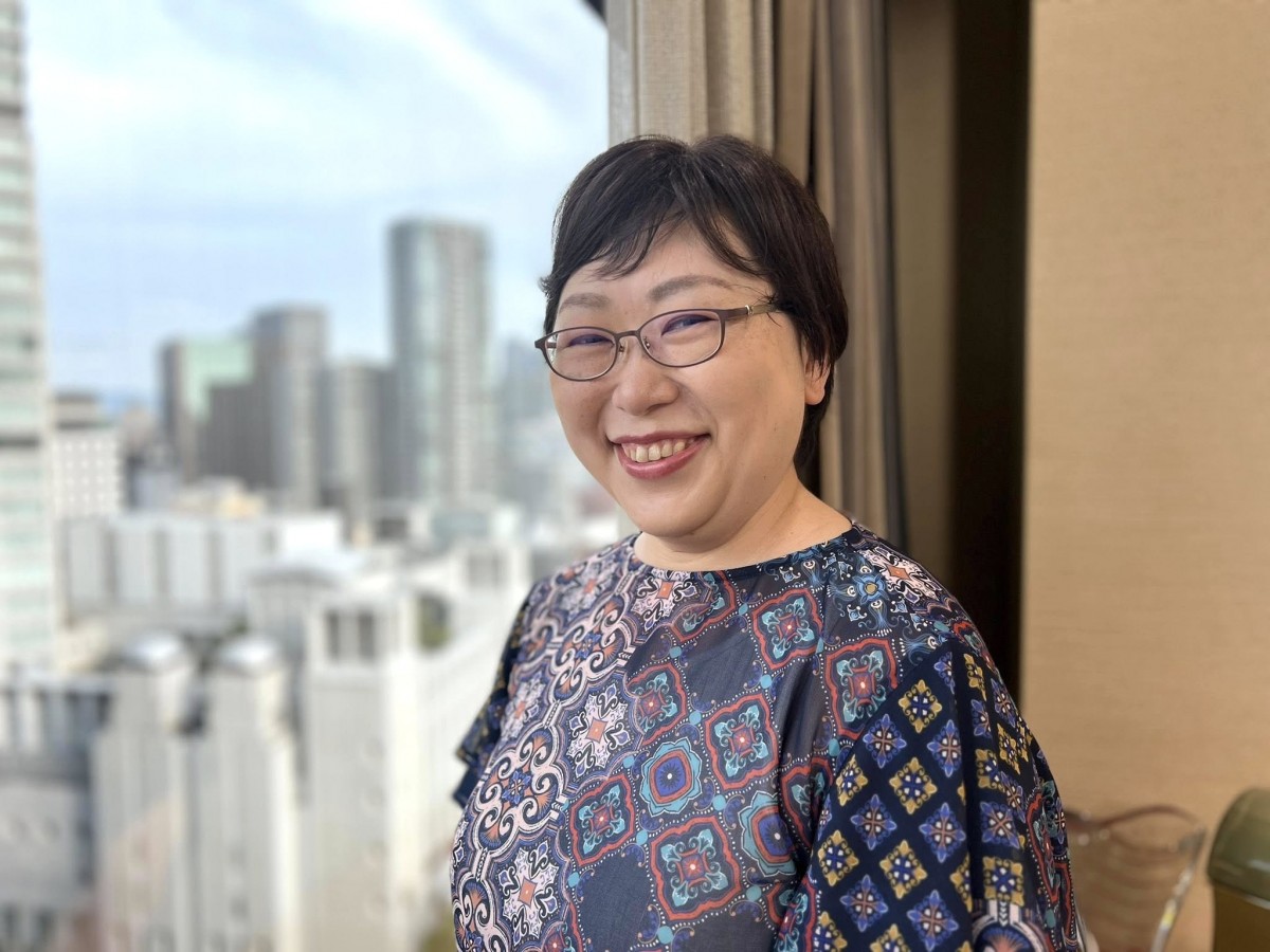 青木志帆さん(撮影・岩永直子)
