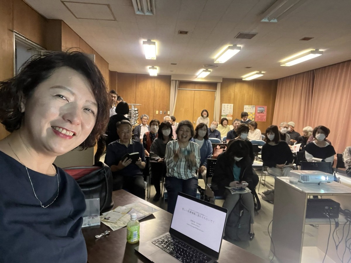 自身が「怪しい医療情報に惑わされないで」と称して講演した際、一般市民はもちろん、当事者や医療者ら様々な属性の方が熱心に質問してくださった